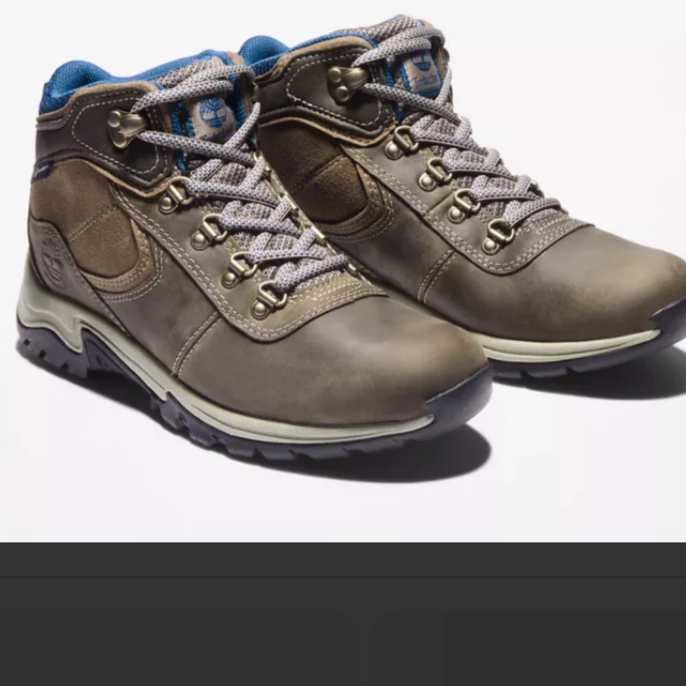 Timberland Brown and Blue Women's Boots